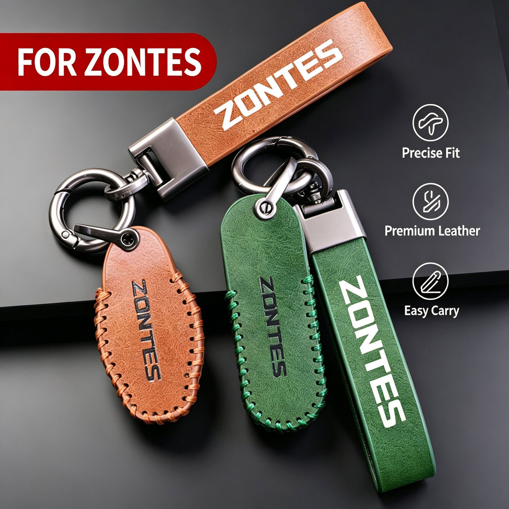 ZONTES T310/368G/368X/150X/703/368K/368D/368E/350E/350D หนังกรณีผู้ถือ protector shell ฝาครอบกุญแจรถ