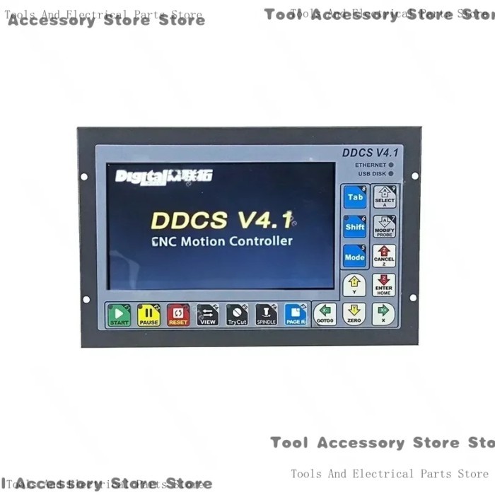 Latest Ddcs V4.1 3/4 Axis Offline Controller Engraving And Milling Motion Control System