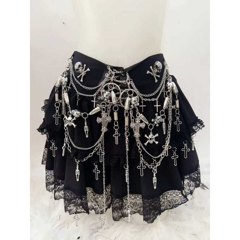 ▥ Y2kกระโปรงสั้นpunkกระโปรงสั้นสั้นgothicกระโปรงสั้นharukuกระโปรงสั้นgothicเสื้อผ้าy2kเสื้อผ้าy