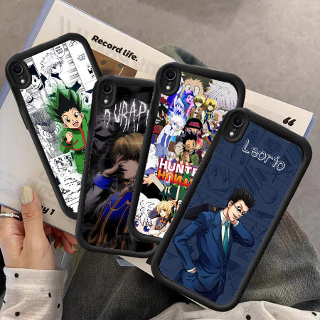 RK46 Hunter x Hunter Hp ชุบปลอกสําหรับ iPhone XS 8 7 6 X XR Max Plus Soft Silicone Shell Soft Case C