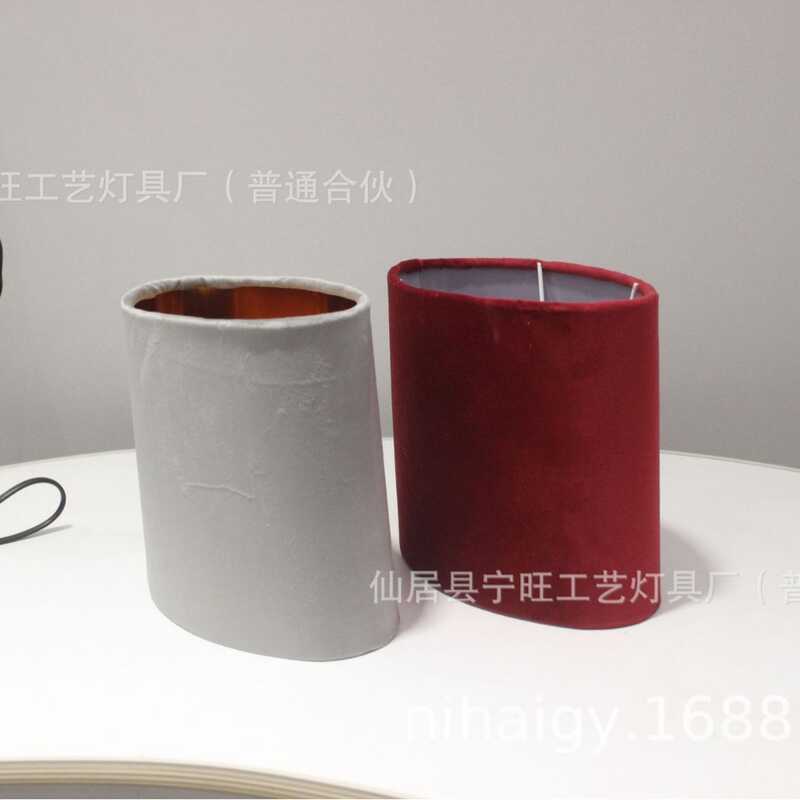 โคมไฟตั้งโต๊ะโคมไฟ Flannel โคมไฟ E27E14 โคมไฟ