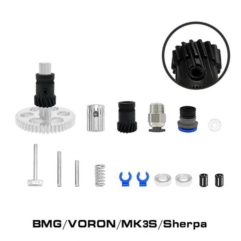 VORON 3D อุปกรณ์เสริมเครื่องพิมพ์ VORON2.4/1.9/0.1/0 Sherpa Extruder BMG Gear