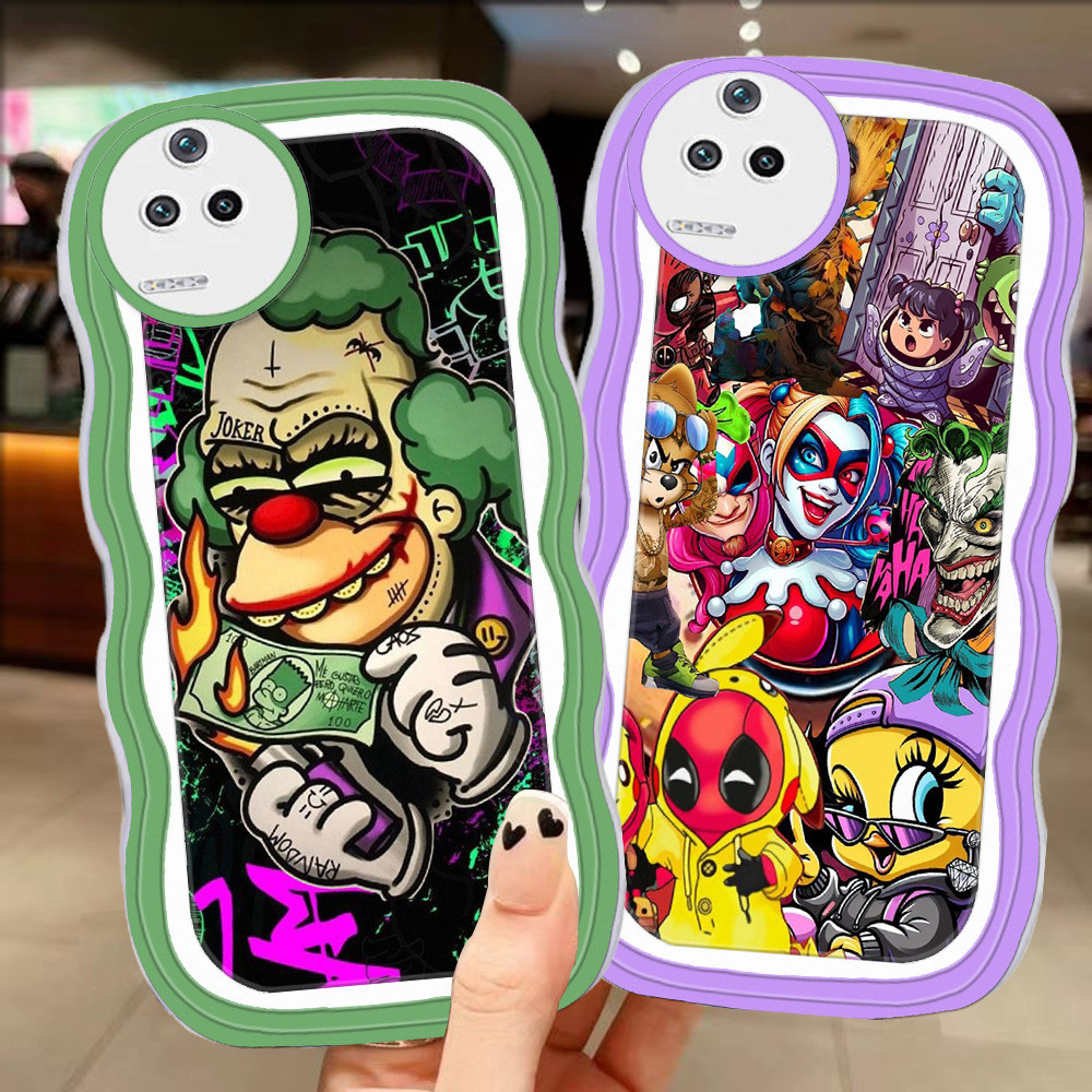 A-103 เคส Joker TPU สําหรับ Xiaomi POCO F4 GT F6 F5 5G เคสใส