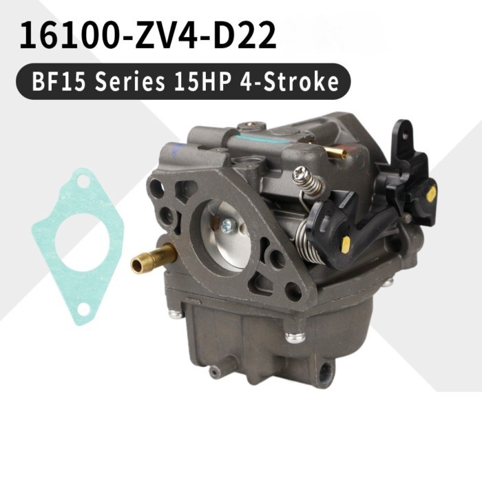 16100 ZV4 D22 Carburetor for BF15 Series 15HP 4-Stroke Outboard Engine