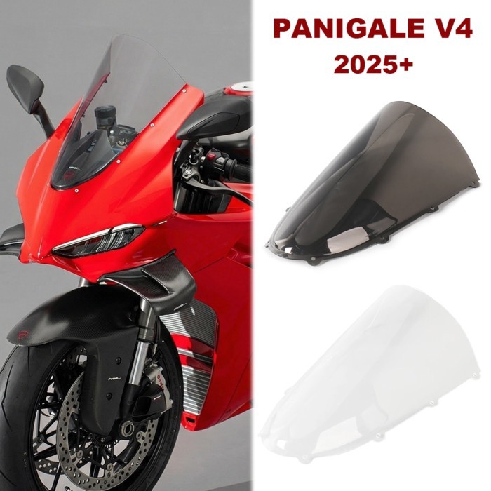Motorcycle Accessories Windscreen For Ducati Panigale V4 V4S V4R 2025 2026 Windshield Wind Deflecto