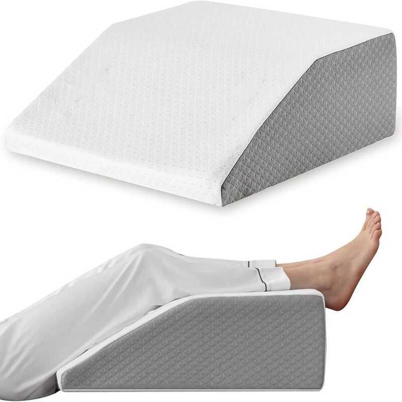 Leg, 8Inch Leg Elevating For Legs,Rest, Sleeping,Leg Wedge For Side Sleeping, Memory Foam Leg Wedge