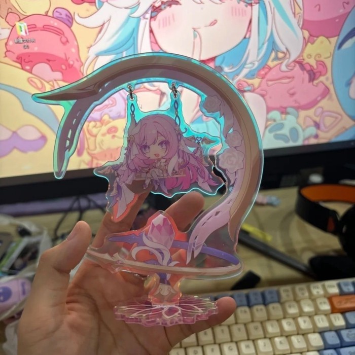 Honkai Star Rail Elysia Swingtype ขาตั้งอะคริลิคเกมสะสมเครื่องประดับ