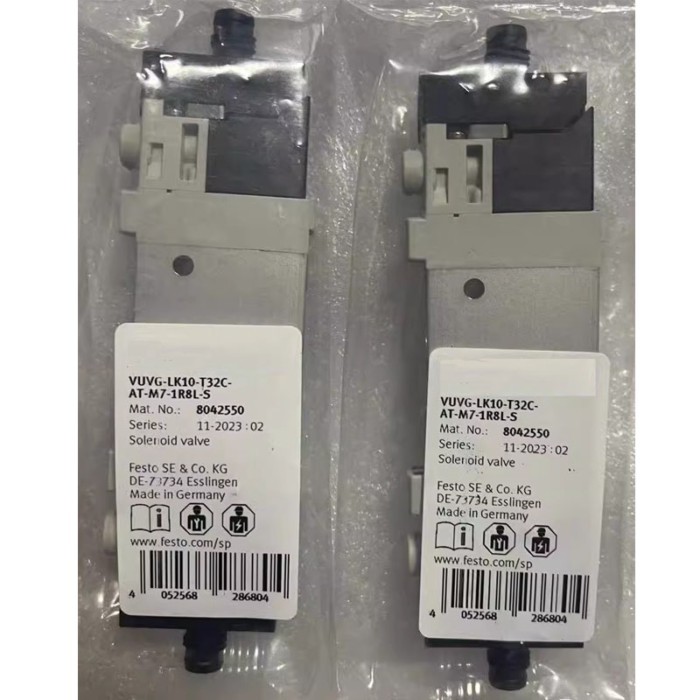 VUVG-LK10-T32C-AT-M7-1R8L-S Solenoid valve VUVG-LK10-B52-T-M7-1R8L-S VUVG-LK10-B52-T-M7-1H2L-S