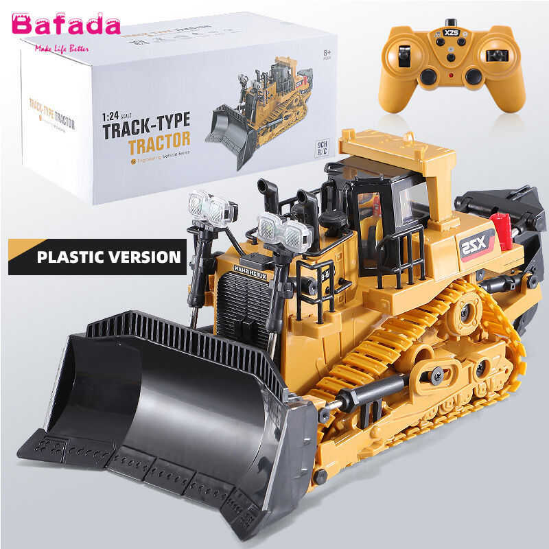 hannel Excavator Remote Control Bulldozer, cars Dump Truck Construction Vehicle Toys RC Engineering