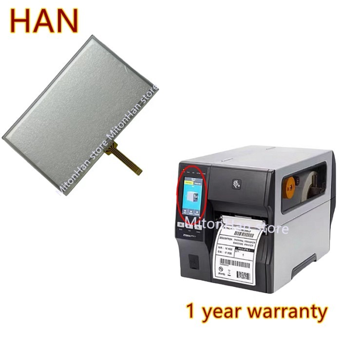 New For ZEBRA ZT411CN ZT411 Touch Panel Screen Glass Digitizer