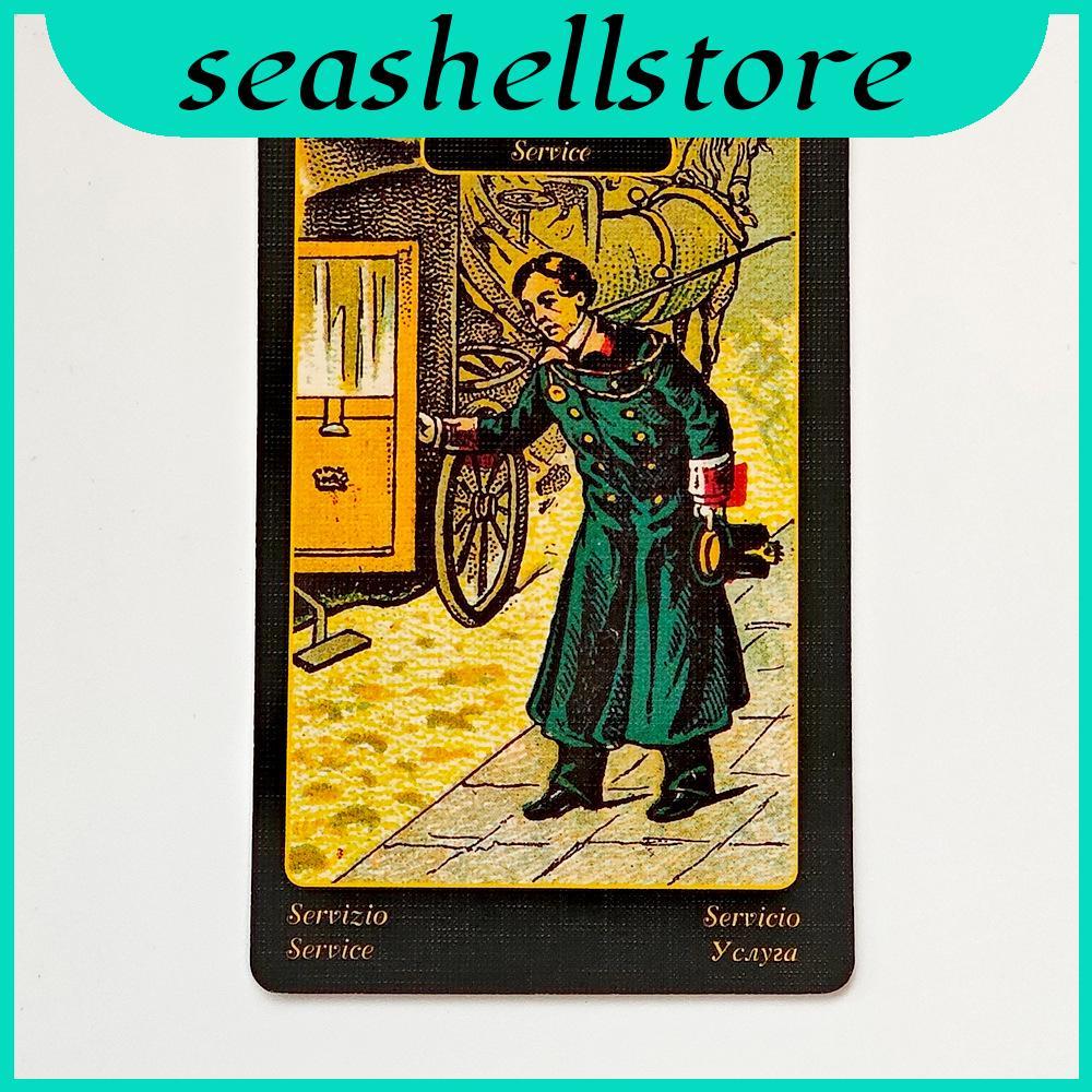 Card Oracle Gypsy Pack พร้อมพื้นผิวสําหรับทักษะอารมณ์และส่วนบุคคล Insight