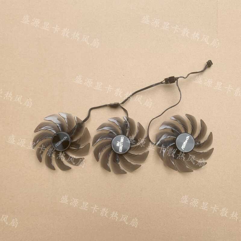 ASRock/ASRock RX 6600XT 6700XT 6750XT Challenger กราฟิกการ์ดพัดลมระบายความร้อน