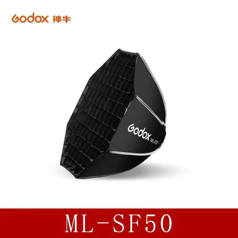 ▥ Godox Ml-Sf50 ซอฟต์บ็อกซ์แปดเหลี่ยม ซอฟต์บ็อกซ์สําหรับชิ้นส่วนอุปกรณ์เสริม Ml100bi