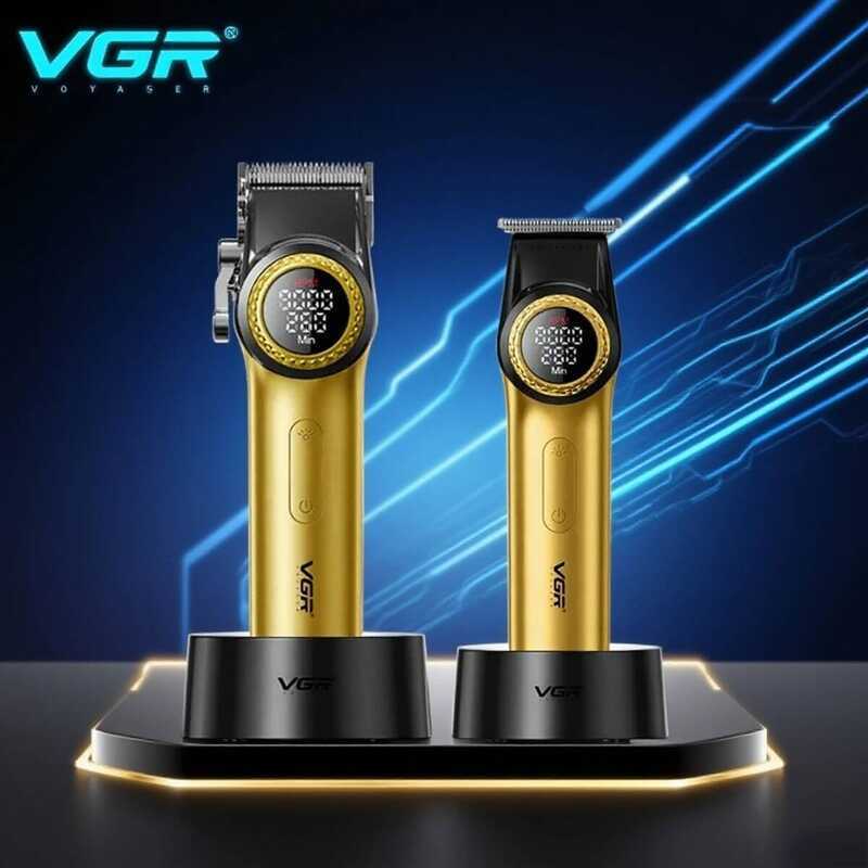 VGR Professional ตัดผม hine ตัดผมไฟฟ้า pers ปรับ 9000RPM เครื่องตัดโลหะสําหรับผู้ชาย V-001 V-977