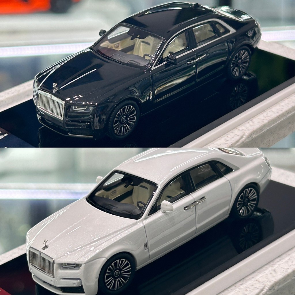 King model km 1:64 Rolls-Royce Ghost โมเดลรถอัลลอย