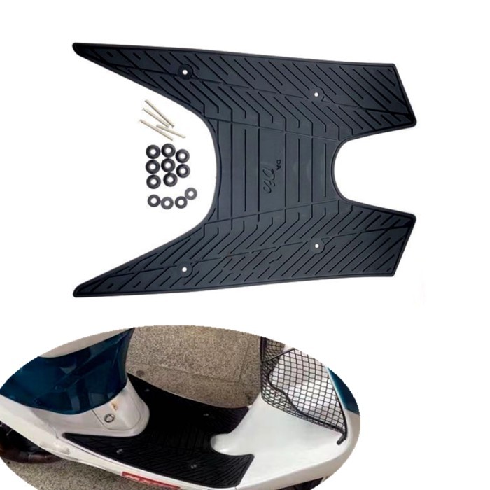 Motorcycle Feet Cushion Pads Care Insoles Pedal Pad Insole For Honda DIO AF18 DIO50 AF17 AF18 AF25