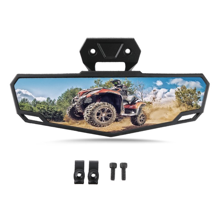 UTV Rear View Center Mirror Convex For Polaris RZR XP 1000 /4 2024 /RZR Trail
