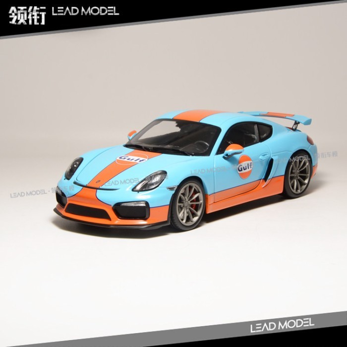 |Cayman Cayman GT4 GULF Bay Petroleum SHOUCO SCHOUCO 1/18 รถรุ่น