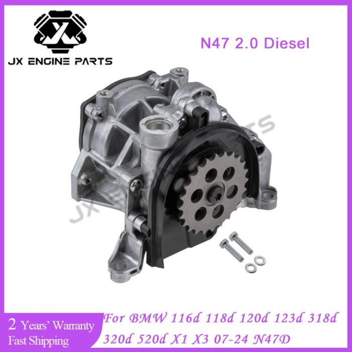 N47 Engine Oil Pump For BMW 2.0 L 116d 120d 123d 318d 320d 520d X1 X3 X5 N47D20 Diesel 2.0L 1141779