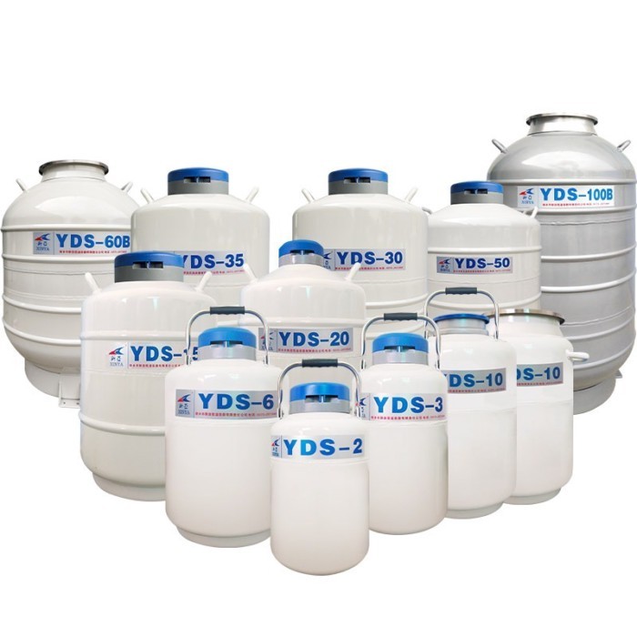 YDS-10 3/6/10/15/30L Liquid Nitrogen Container Cryogenic Tank Dewar Liquid Nitrogen Container with