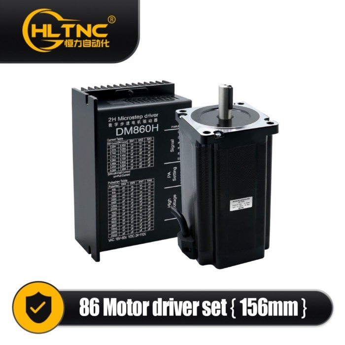 Nema34 Stepper Motor Open Loop or Close Loop DC Engines 12Nm with Driver DM860H / HBS86H +3M Encode