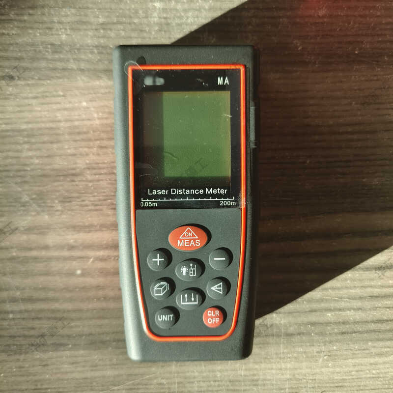 จอแสดงผล LCD Laser Rangefinder Photo รุ่น YHJ-2J (A) เครื่องวัดระยะเลเซอร์แบบมือถือ