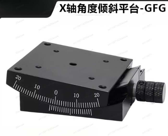 X-axis angle tilt slide XY axis manual arc angle platform fine-tuning goniometer