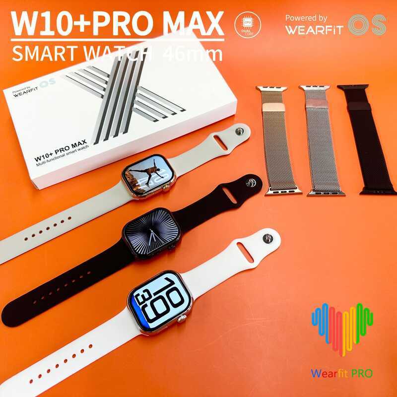 S 10 สินค้าใหม่ W+PROMAX Dual Payment Smart Watch GT 100 องศาแผนที่ NC Microgram Plan