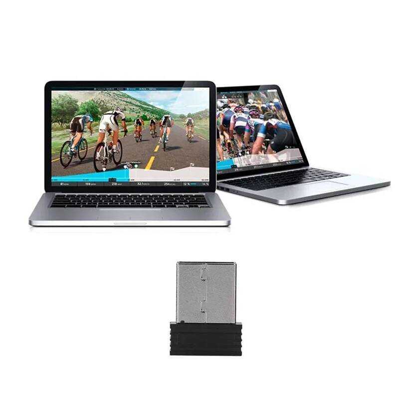 ANT + USB Stick อะแดปเตอร์ไร้สายจักรยานคอมพิวเตอร์เซนเซอร์เทรนเนอร์จักรยานสําหรับ Garmin Zwift Wahoo