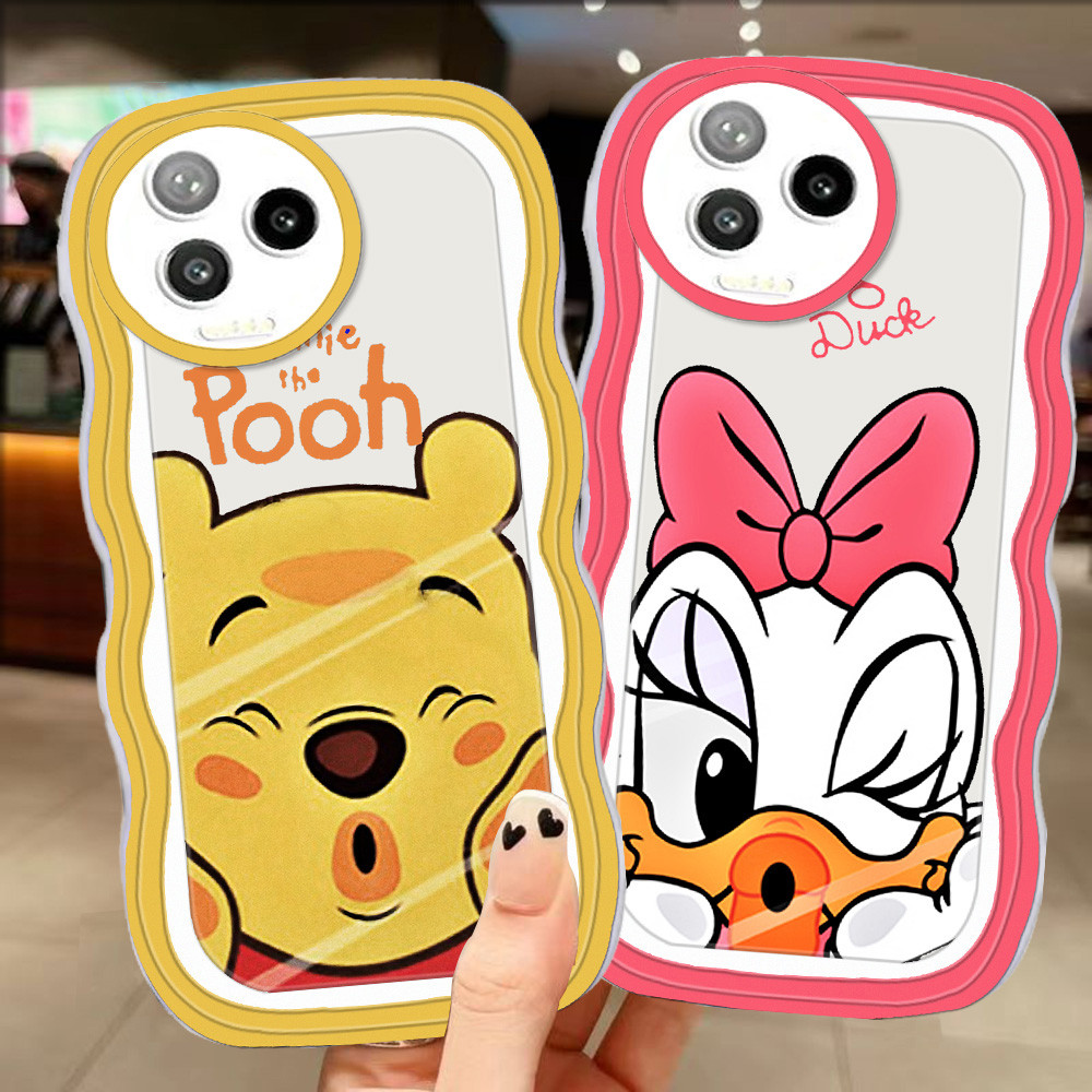 A-66 Donald Duck Pooh TPU Casing สําหรับ Infinix Note 12i 12 2023 Pro G96 เคสใส