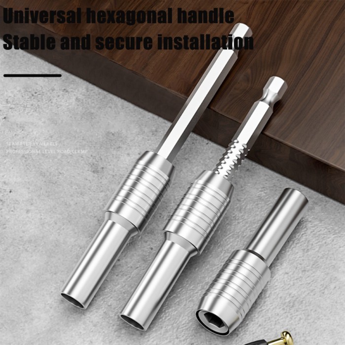 Hexagonal Strong Magnetic Socket Screwdriver Head Connecting Rod Telescopic Cross Screwdriver Head