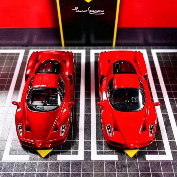 HG Model 1: 64 Ferrari Enzo Enzo Enzo โมเดลรถอัลลอย