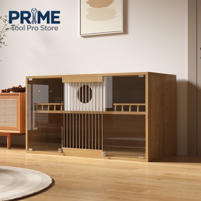 Cat Villa Cat House Pet Shop Luxury Solid Wood Display Breeding  Cabinet Factory