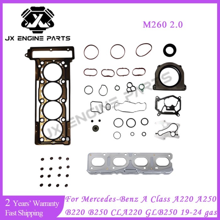 M260 Engine Cylinder Head Full Gasket Set For Mercedes-Benz 2.0 A Class A220 A250 B220 B250 CLA220
