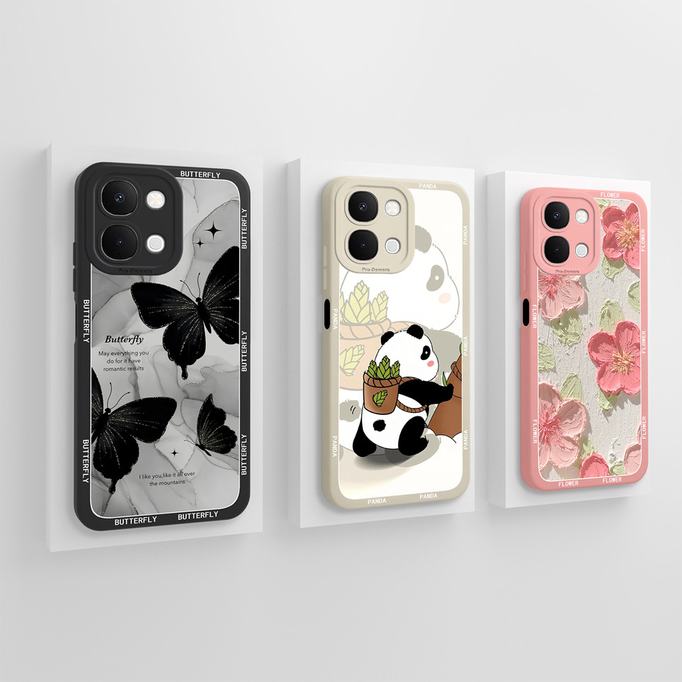 สําหรับ vivo Y31D เคสโทรศัพท์สําหรับผีเสื้อที่สวยงามฝาหลัง Anti Scratch ปลอกสําหรับ vivo Y31D Pro vi
