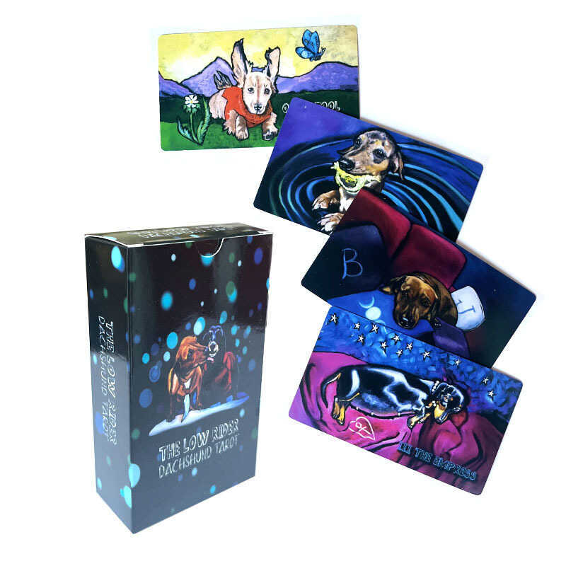 12x7 Low Rir Dachshund Tarot Dog Tarot ขายปลีก