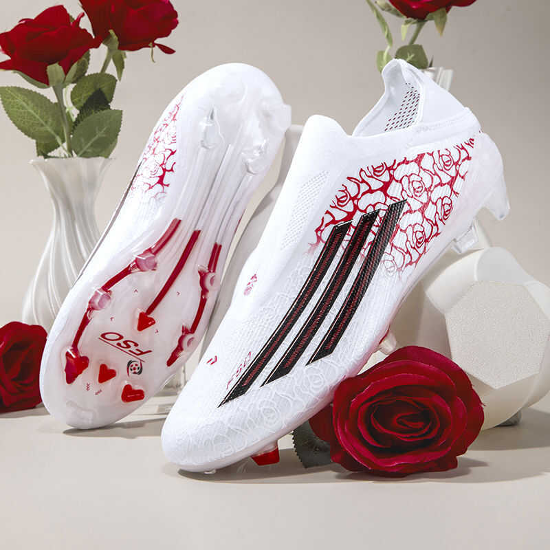 & Laceless FG/Short Cleats Soccer Shoes