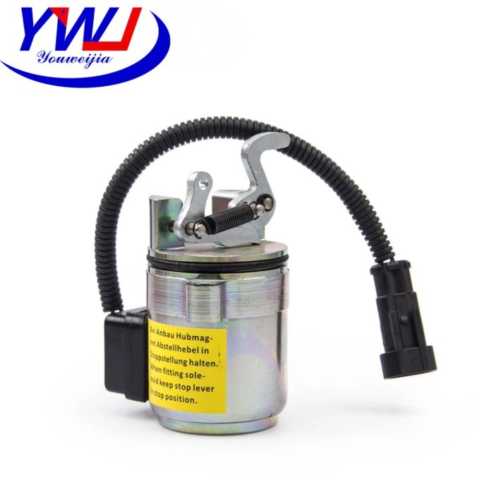 12V 04287583 04287584 24V Engine Fuel Shut Off Solenoid Valve 04287583 0428-7116 For Deutz Engine S
