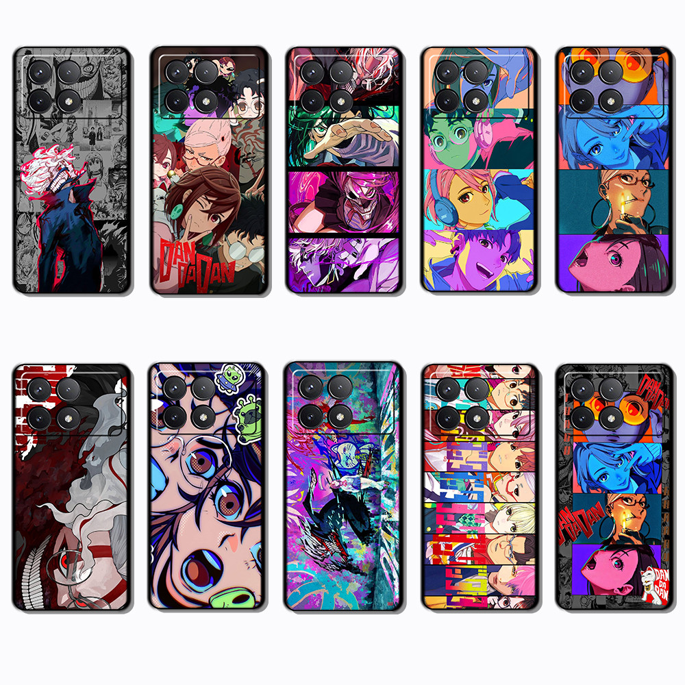 เคสโทรศัพท์สําหรับ Xiaomi Redmi K40 K60 K70 หมายเหตุ 7 8 Pro DAN DA DAN แฟชั่นพิมพ์เคสโทรศัพท์ป้องกั