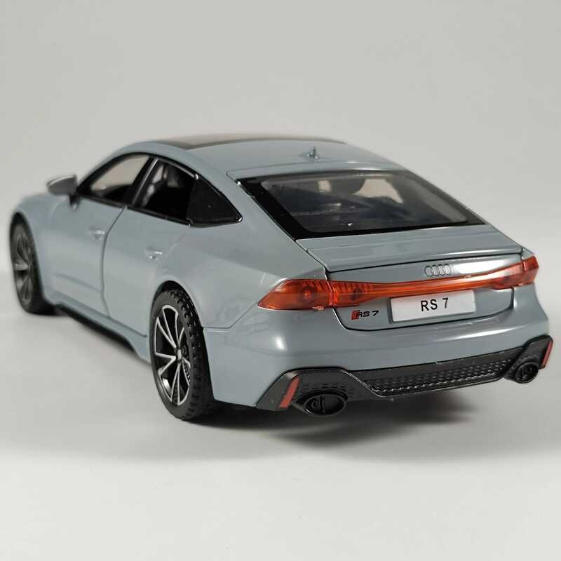 C 1:32 Audi Rs7 Sports Car Alloy Diecast Metal Model Car Central Control Ornaments Beautiful Sports