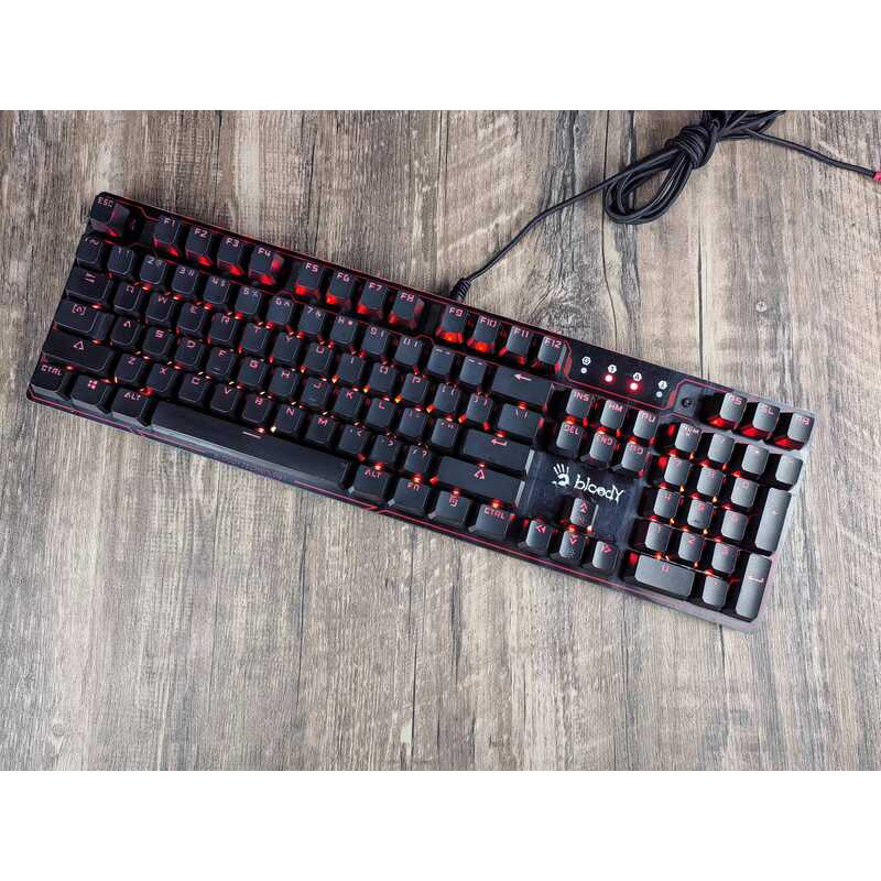มือที่สอง Shuangfeiyan F200Q Battlefield Red Mechanical Keyboard LK Optical Axis Gaming Game Interne