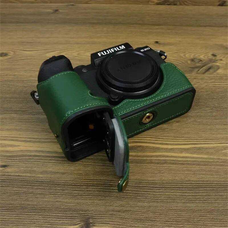 ▥ กระเป๋ากล้องหนังแท้ Vintage Xs20 สำหรับกล้อง Fujifilm X-S20