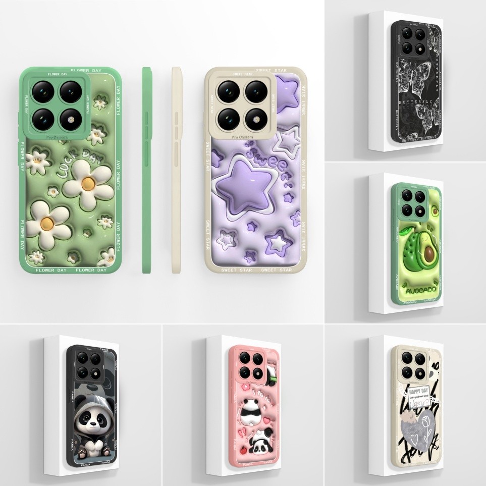 ยอดนิยมสําหรับ Xiaomi 15T 15TPro เคสโทรศัพท์ดอกไม้สีม่วง Star ซิลิโคนเลนส์สําหรับ 15T Pro กระเป๋าโทรศัพท์สําหรับ Xiaomi15T ฝาหลัง Shell Housing Capa