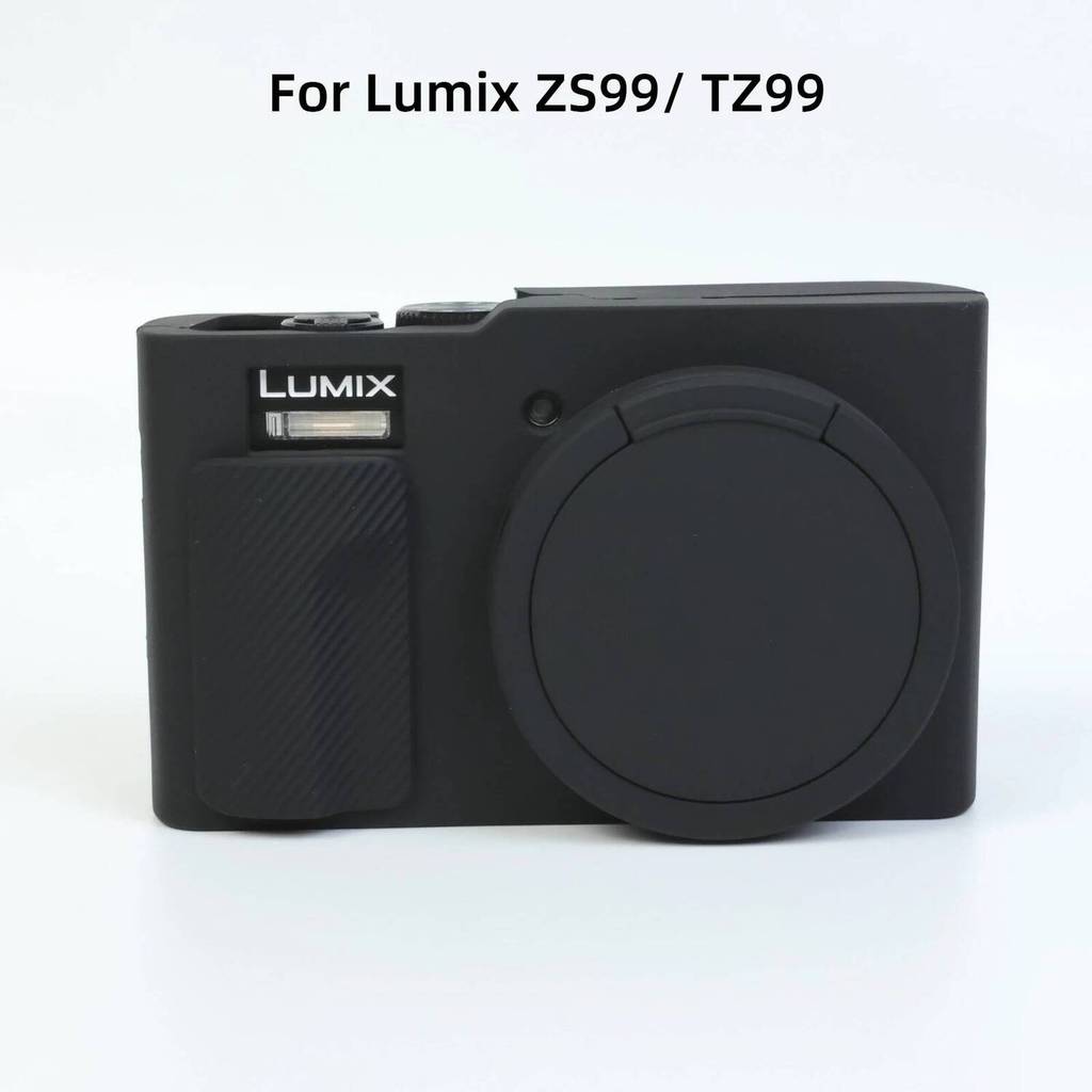 สําหรับ Panasonic Lumix ZS99 เคสป้องกันกล้อง TZ99 ซิลิโคนอ่อนนุ่มฝาครอบกันฝุ่น Anti-fall Anti-slip ก