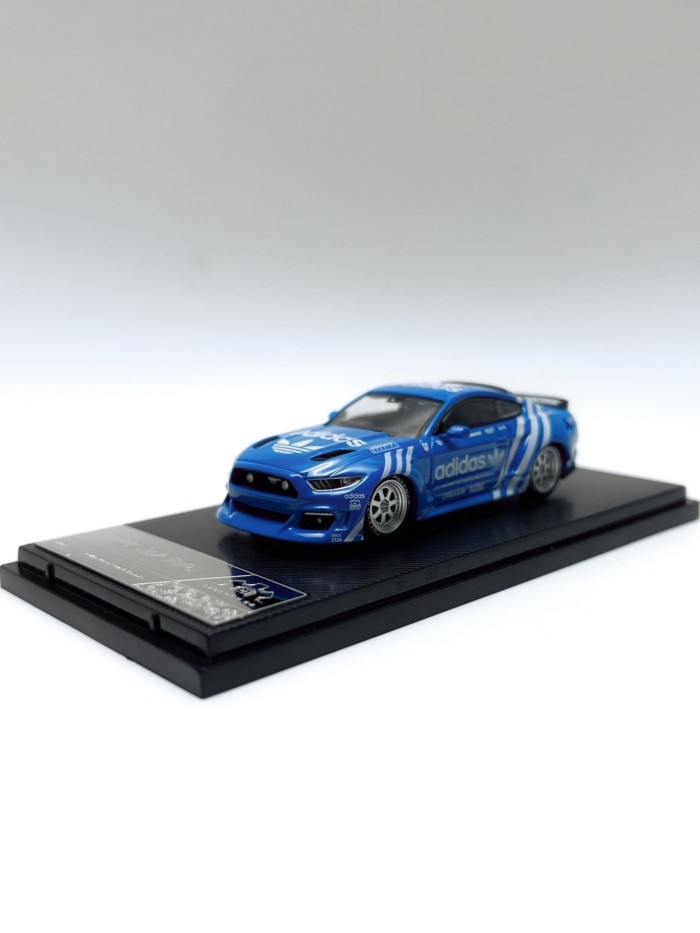 Liberty64 1/64 Ford Mustang Wide Body Low Lying Ford Mustang GT Alloy Car Model Out of Print Car Mod