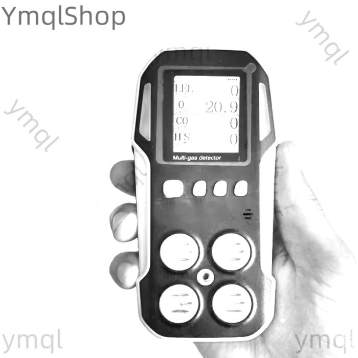 Handheld pumping type up to 5 NO2 NH3 CH4 H2S CO O2 N2 LEL portable multi detector