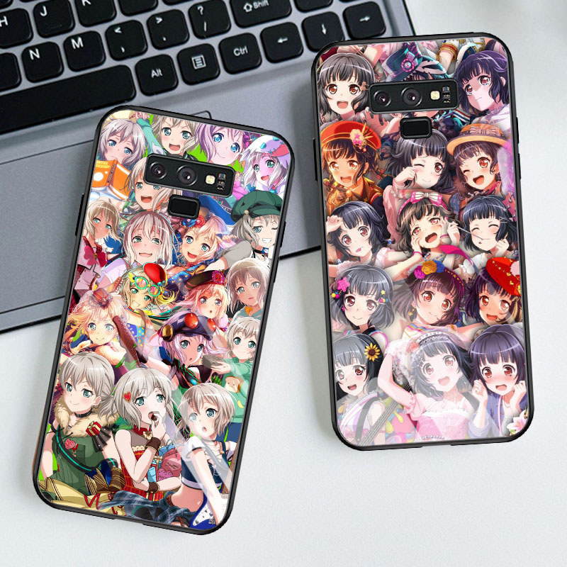 T-3 BanG Dream เคสกระจกนิรภัยสําหรับ Samsung Note Core J6 J4 9 J7 Plus Prime Pro Case