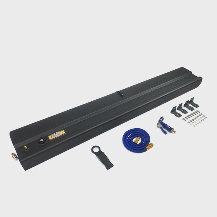 Roof Top Water Tank Aluminum 4X4 Offroad Car Accessories Roof Water Storage Tank With Awning Tent S