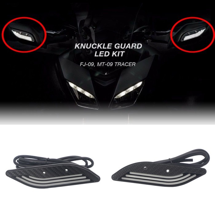 Motorcycle Hand Guard Decorative Lights Knuckle Guard LED Kit For YAMAHA MT09 TRACER FJ-09 MT-09 TR