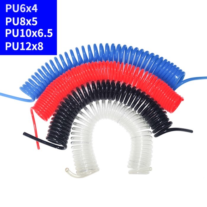 PU6*4 PU8*5 PU10*6.5 PU12*8 Air Compressor Hose Pipe quick Detachable Connectors Pneumatic Hoses Pa